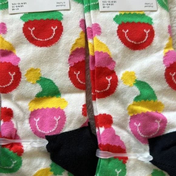 🥷🏿🥷🏿🥷🏿HAPPY SOCKS!!! BUNDLE 5 PAIR OF CREW SOCKS - Picture 2 of 5